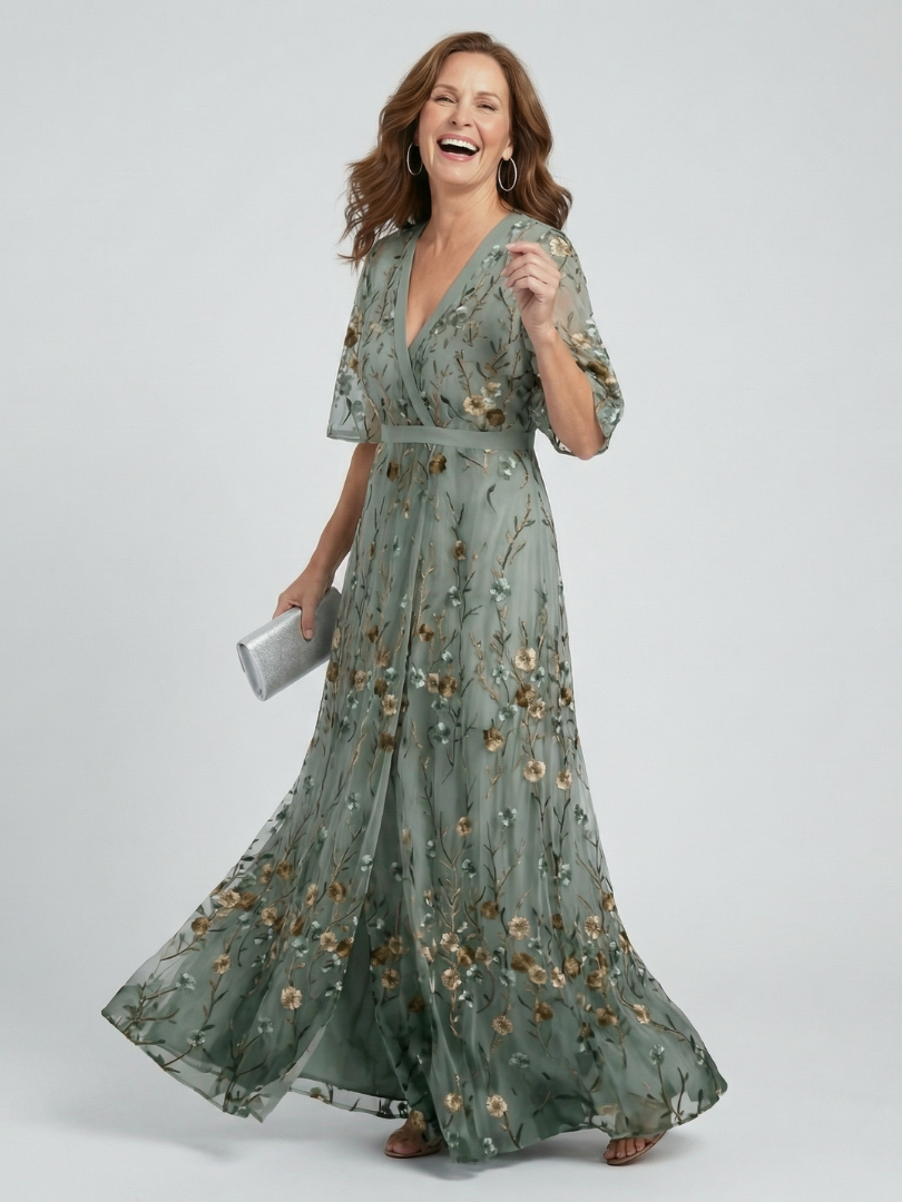 Serena | Floral Flow Maxi Dress