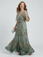Serena | Floral Flow Maxi Dress