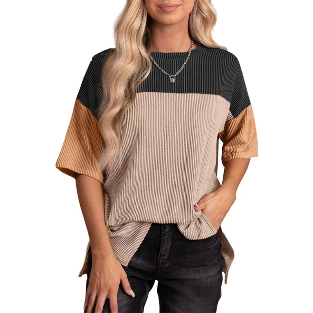 BRYNLUE™ – Casual Loose Fit Striped Summer Top