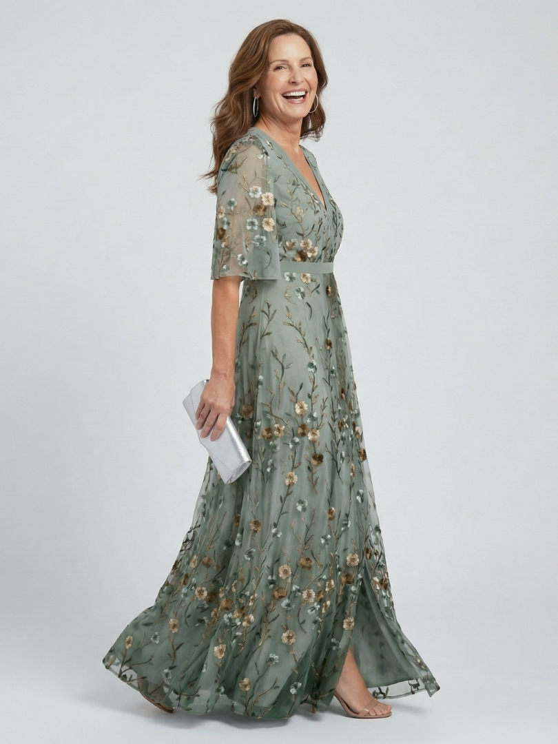 Serena | Floral Flow Maxi Dress