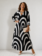 Cynthia - Summer Breeze Printed Dress