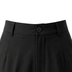 Elara – Women's High-Waisted Wide-Leg Suit Trousers