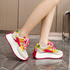 BRISSA™ - Comfy Breathable Lace up Running Sneakers