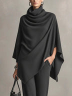 Helen™ | Elegant Drape Two-Piece Set