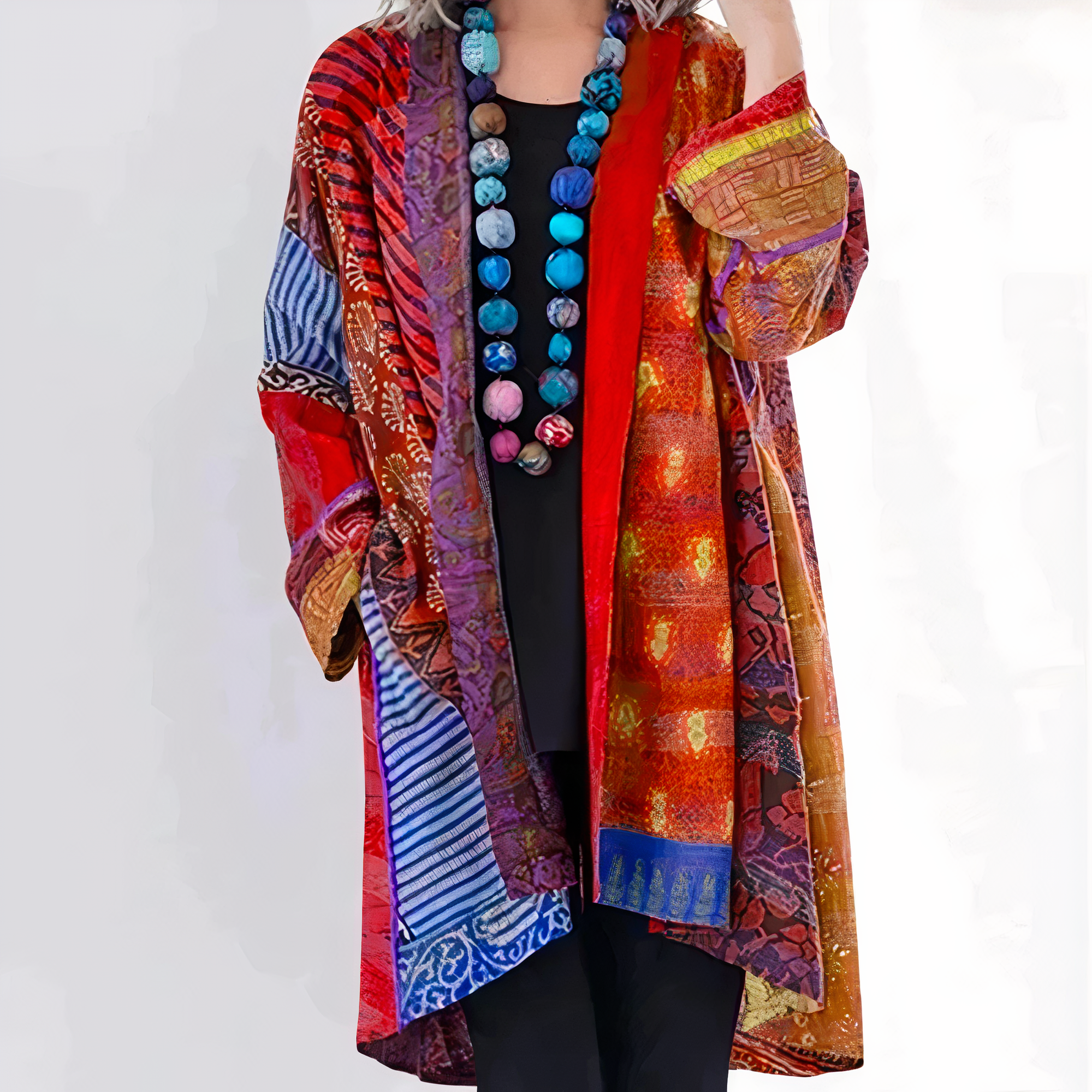 LUCILLE™ – Boho Print Vest for Women