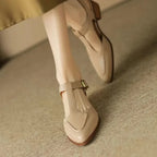 Madeleine | Classic Buckle Shoes