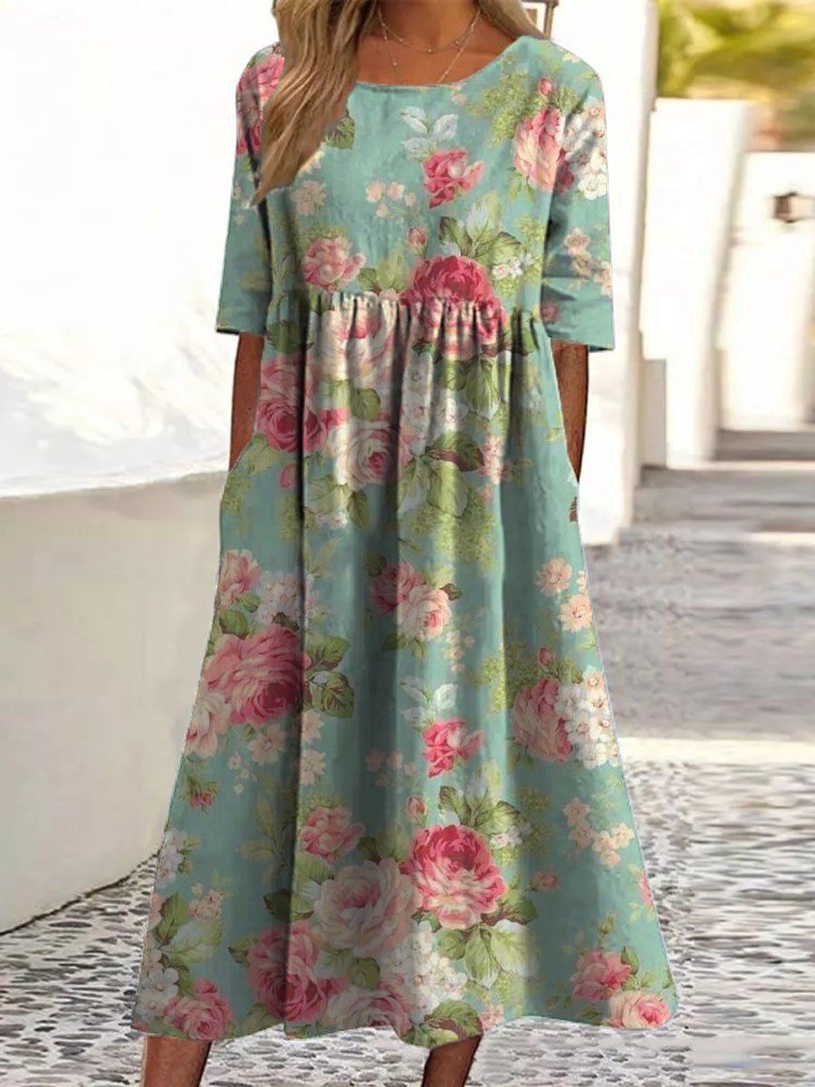 LAARNI™ - Relaxed Midi Dress