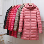 Ultralight Hooded Puffer Coat Gloria