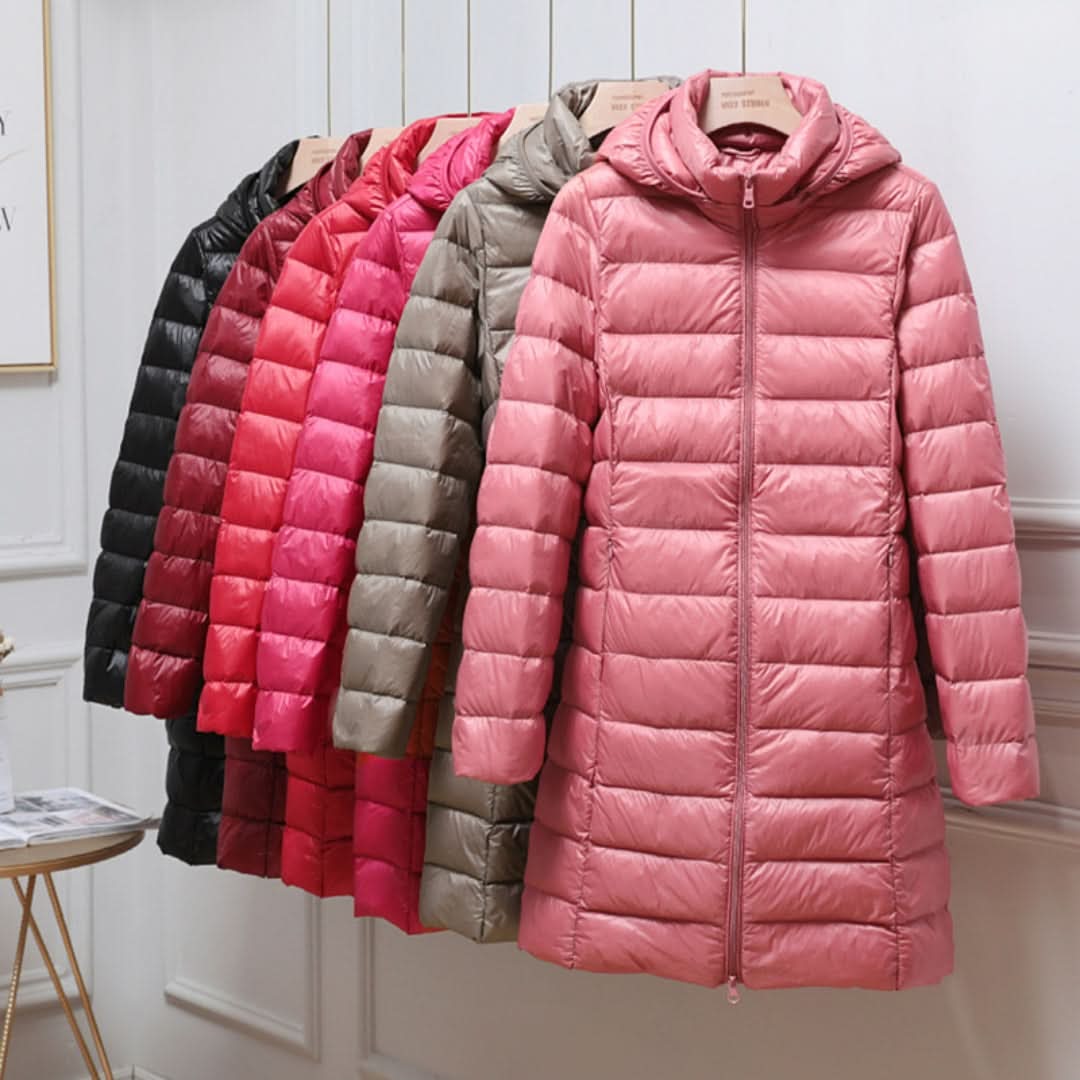 Ultralight Hooded Puffer Coat Gloria