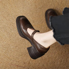 Barbara | Chunky Pumps Mary Janes