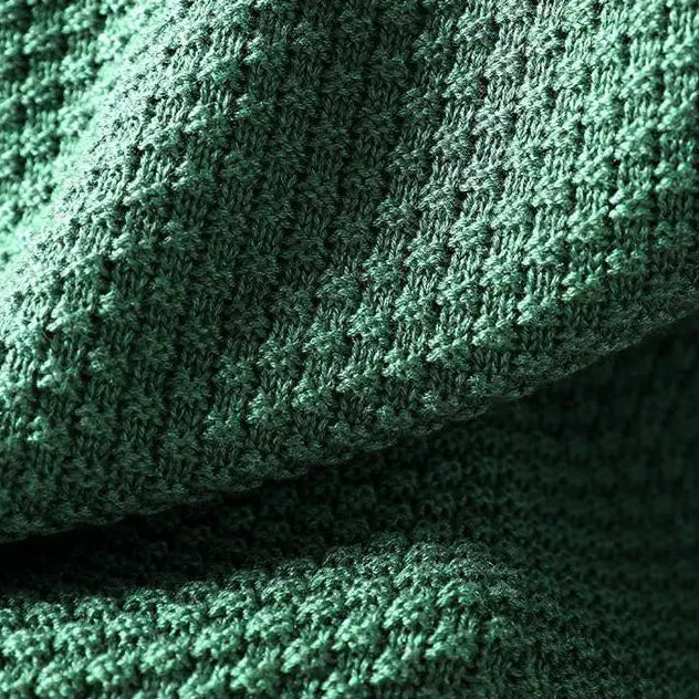 Relaxed Mock Neck Knit Sweater Ruth