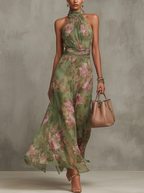 Norma | Elegant Floral Summer Dress