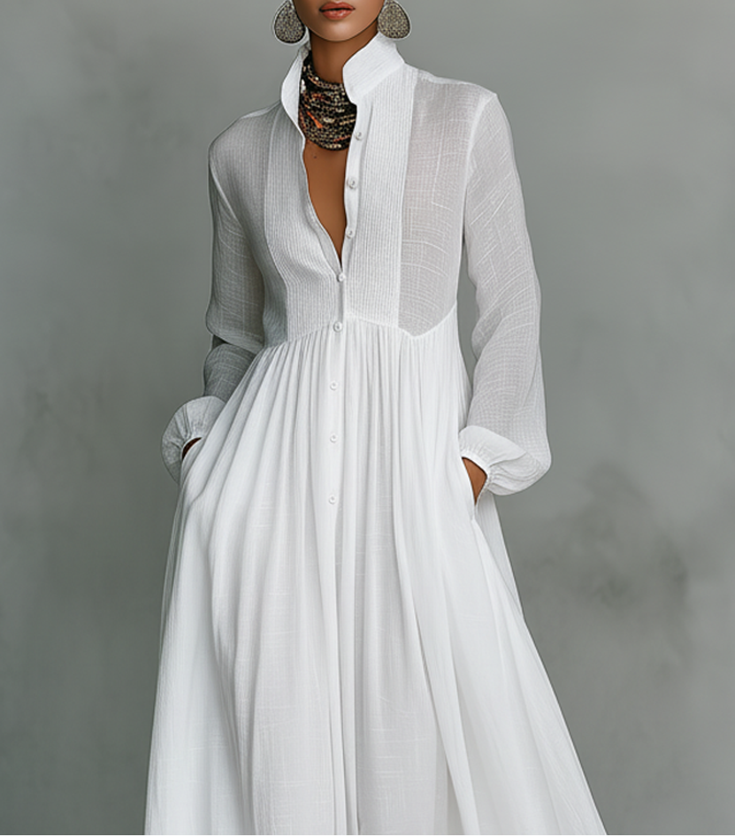 Helen™ | Minimalist Maxi Dress