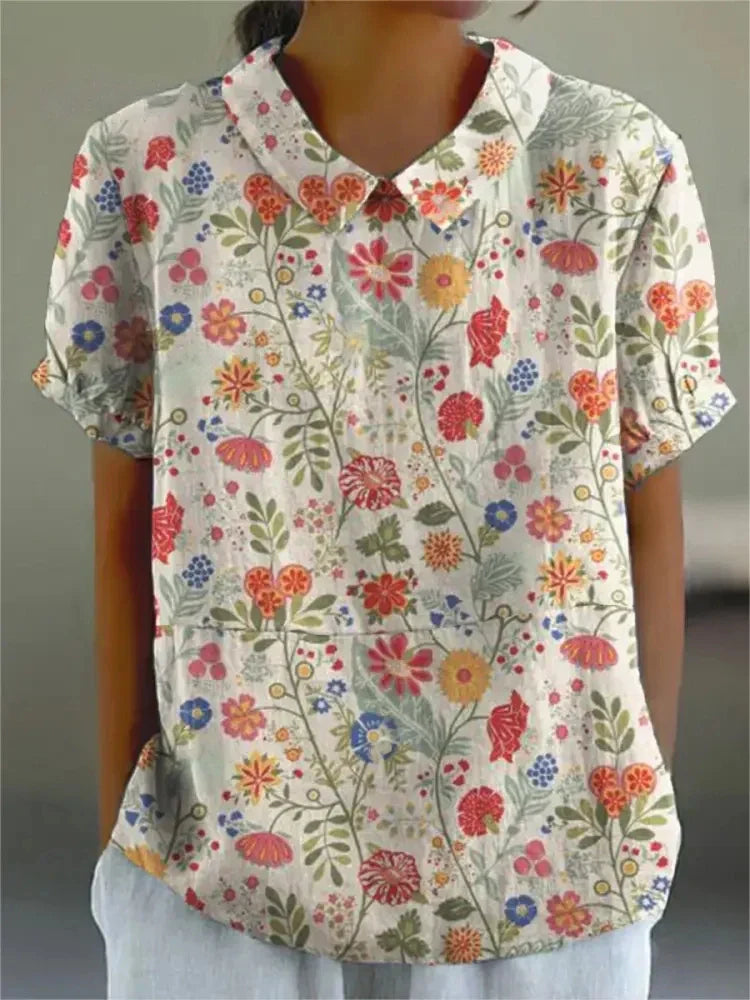 MARLENE™ – Vintage Print Shirt