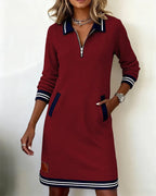Diane | Elegant Long Sleeve Dress